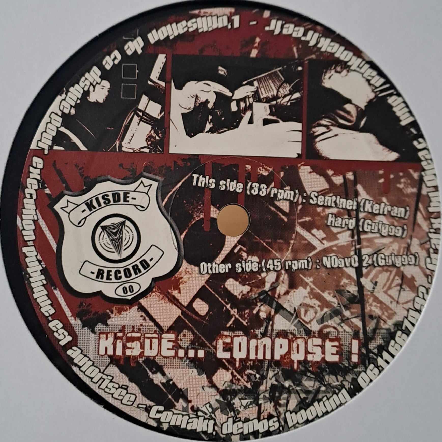 Kisdé 02 (Kisde... Compose) - vinyle freetekno